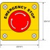 24302 - Emergency stop switch & enclosure. (1pc)